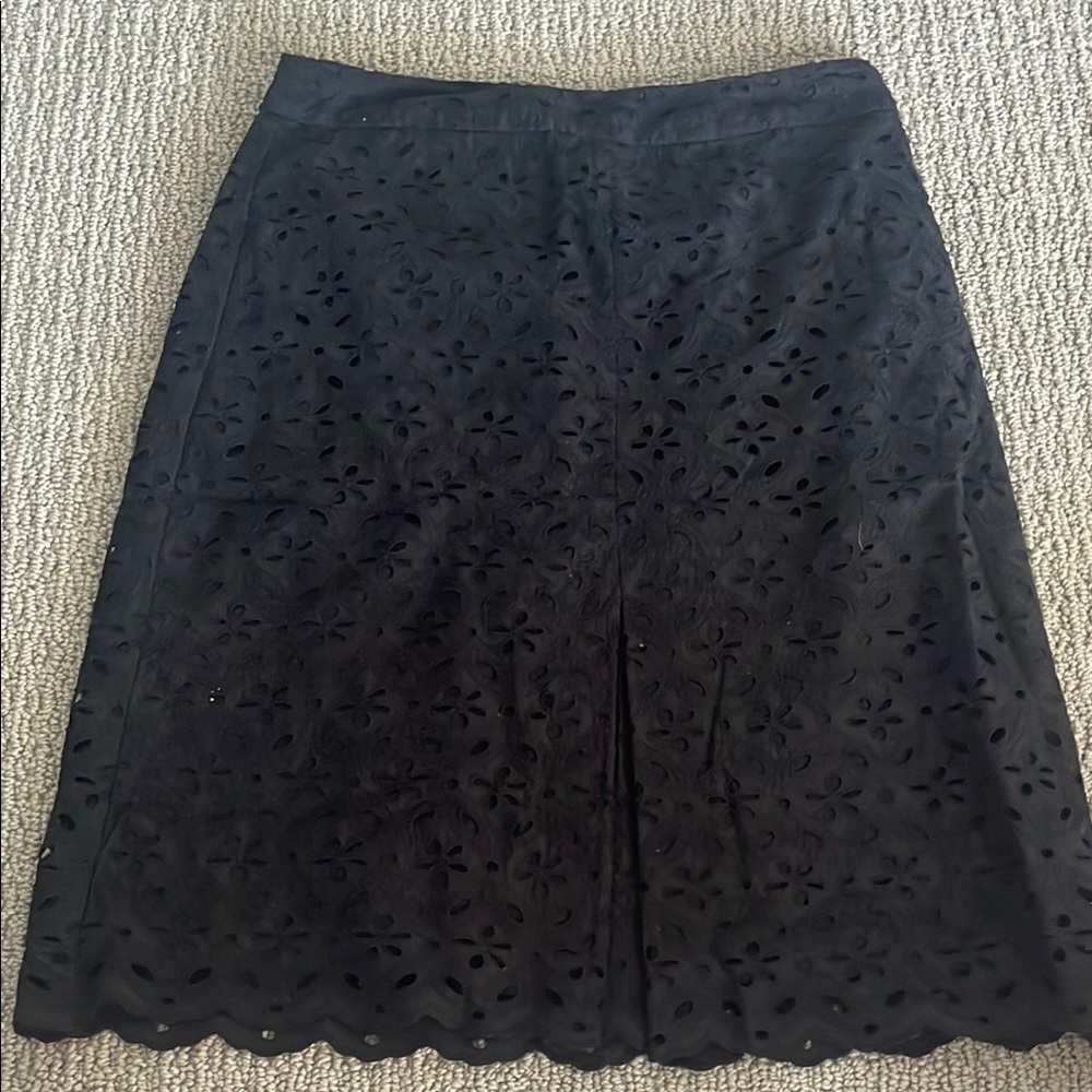 Talbots Black Lace Skirt